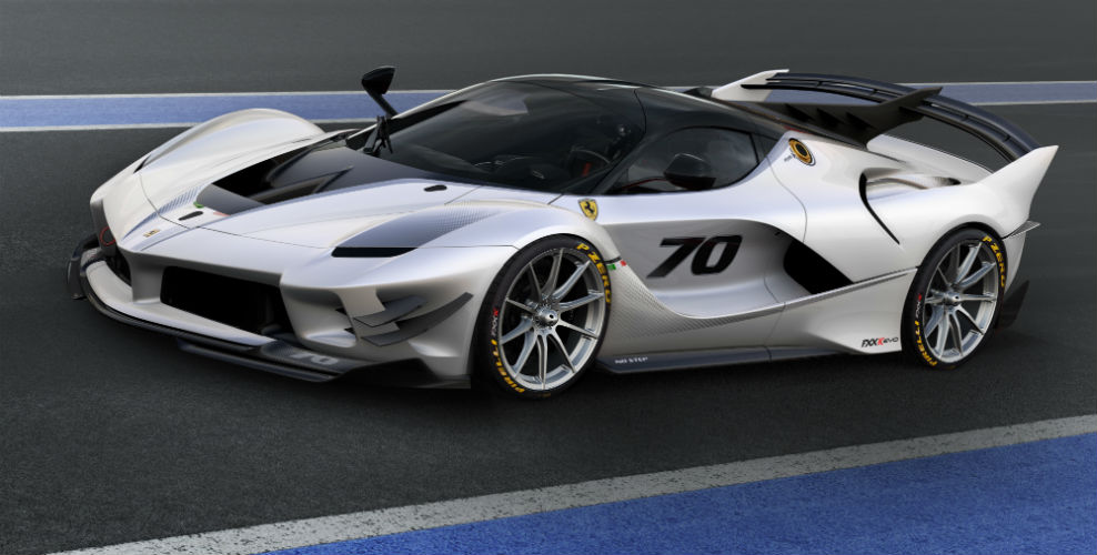 Ferrari FXX-K Evo front view