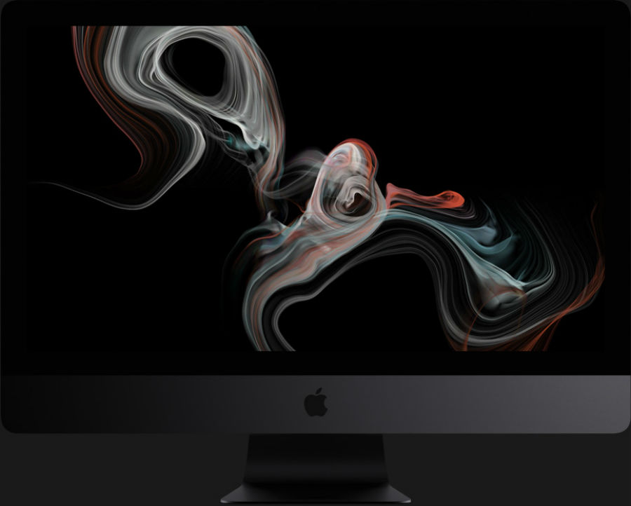 front view of new iMac Pro