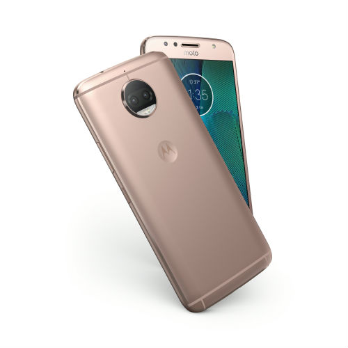 Motorola G5s Plus in Blush Gold