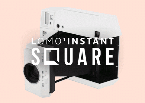 gif showing Lomo'Instant Square functions