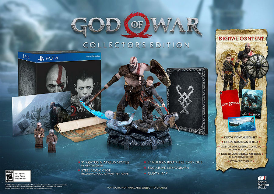 God of War collector's edition