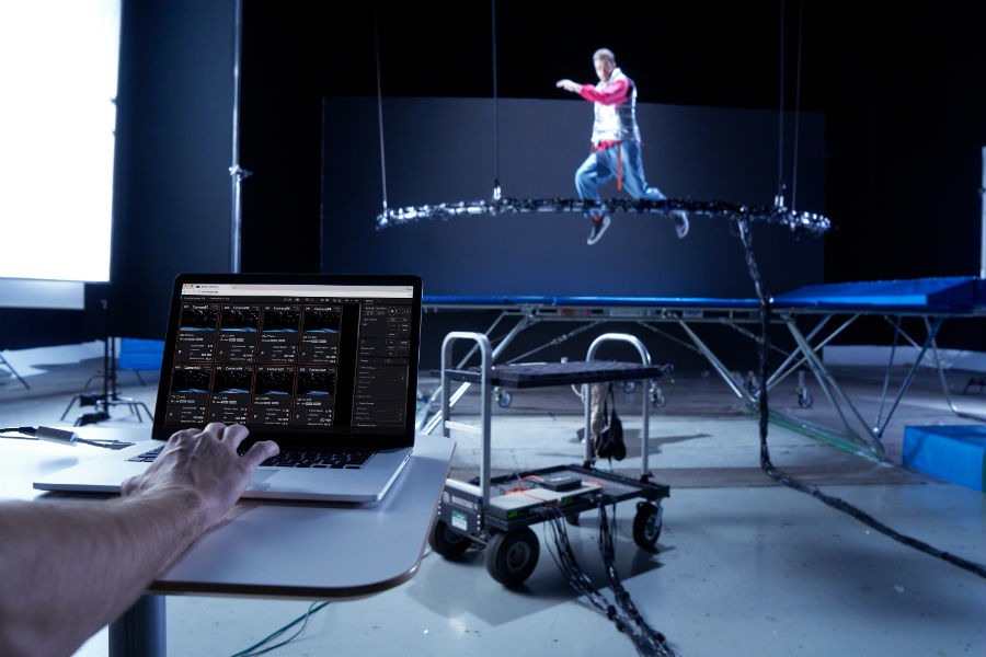 Sony RX0 cameras capturing image of man jumping