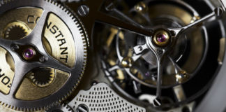 Closeup of design of Chronometre FB-1R.6-1