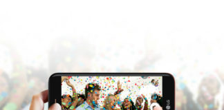 LG K10 used to take photographs