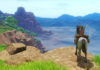 Dragon Quest XI: Echoes Of An Elusive Age MC on a horse staring out across cliffs