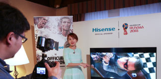 IFA Global Press Conference - Product Showcase - Hisense