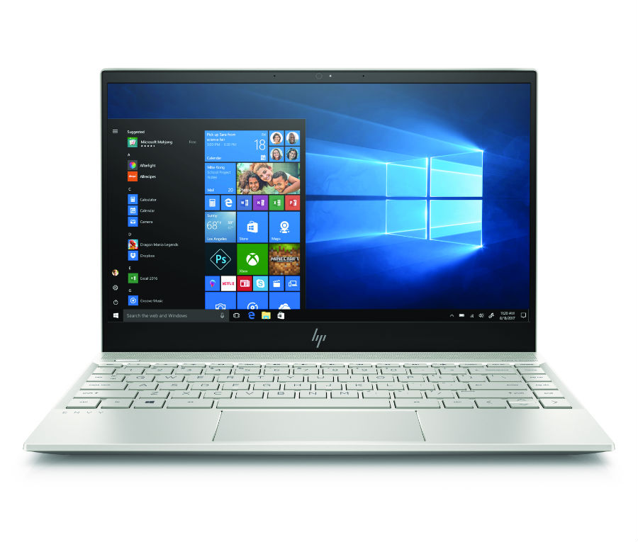 HP Envy 13 front view