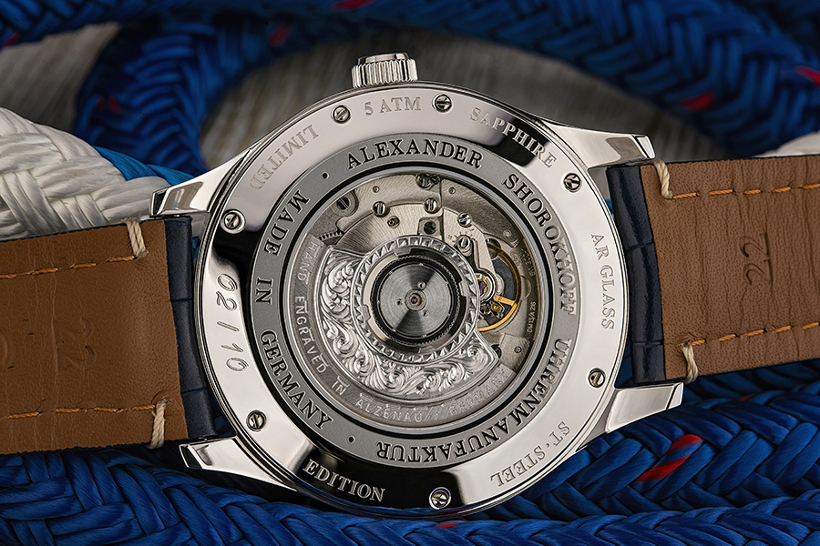 Back of Newport watch