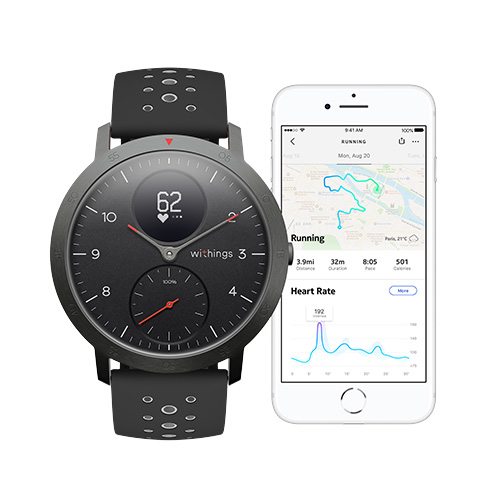 Withings steel sale hr sport activities