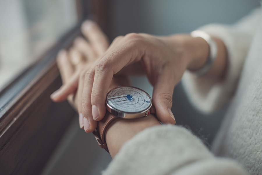 klokers watches in rose gold