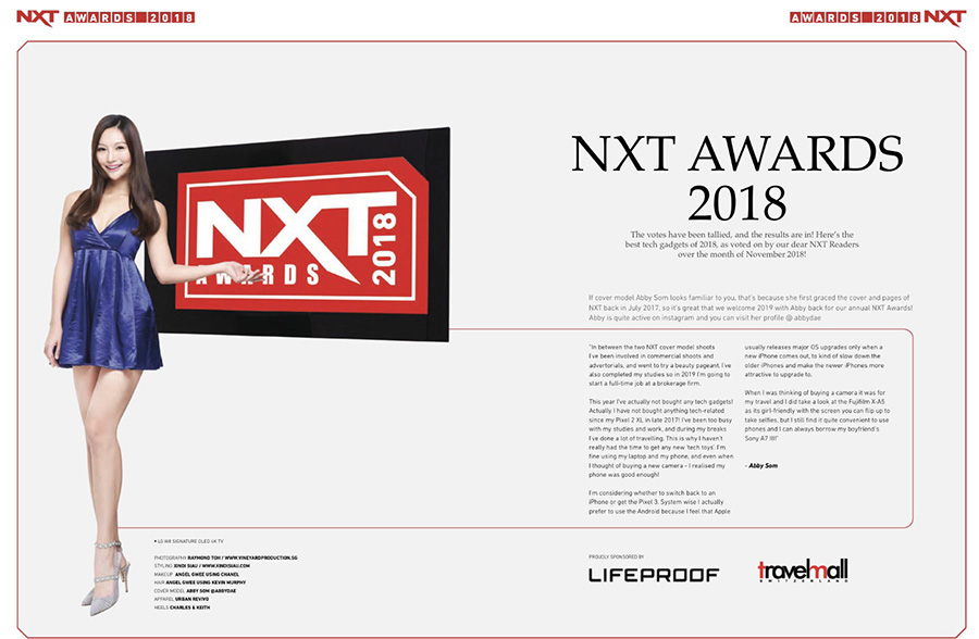 NXT January 2019 issue, NXT Awards 2018