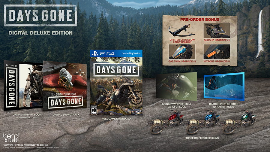 ps4 bundle days gone