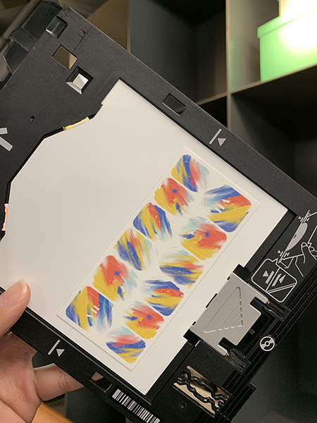  Canon PIXMA TS827 printout