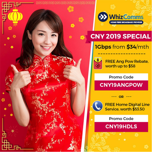 WhizComms Chinese New Year promo