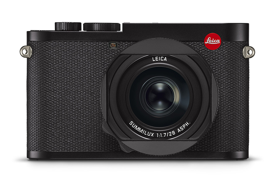 Front view of Leica Q2 camera