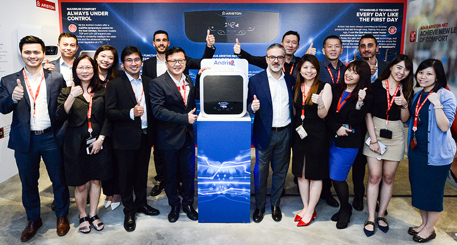 Staff at the Ariston Andris2 event