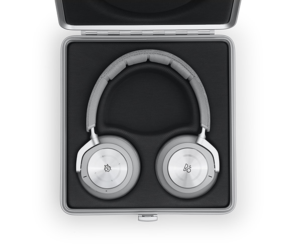 Bang & Olufsen and Rimowa  limited-edition Beoplay H9i headphones in its case