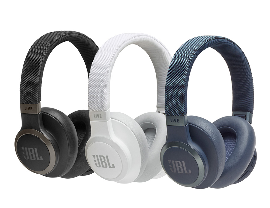 JBL LIVE 650BT in their range of colours