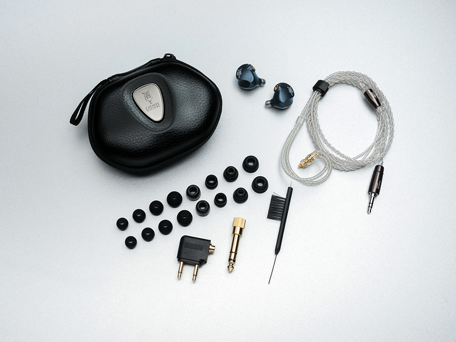 Meze RAI Penta In-Ear Monitors and accessories
