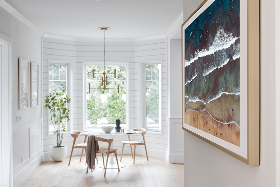 The Frame in the living room