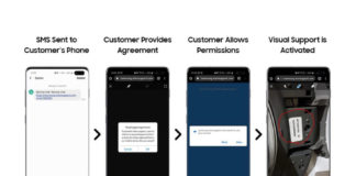 Samsung's Visual Support service