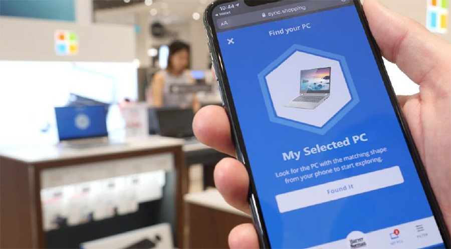 Using Microsoft Synchronized Shopping on a phone