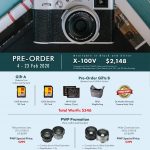 X-100V Pre order (4 Feb to 23 Feb)