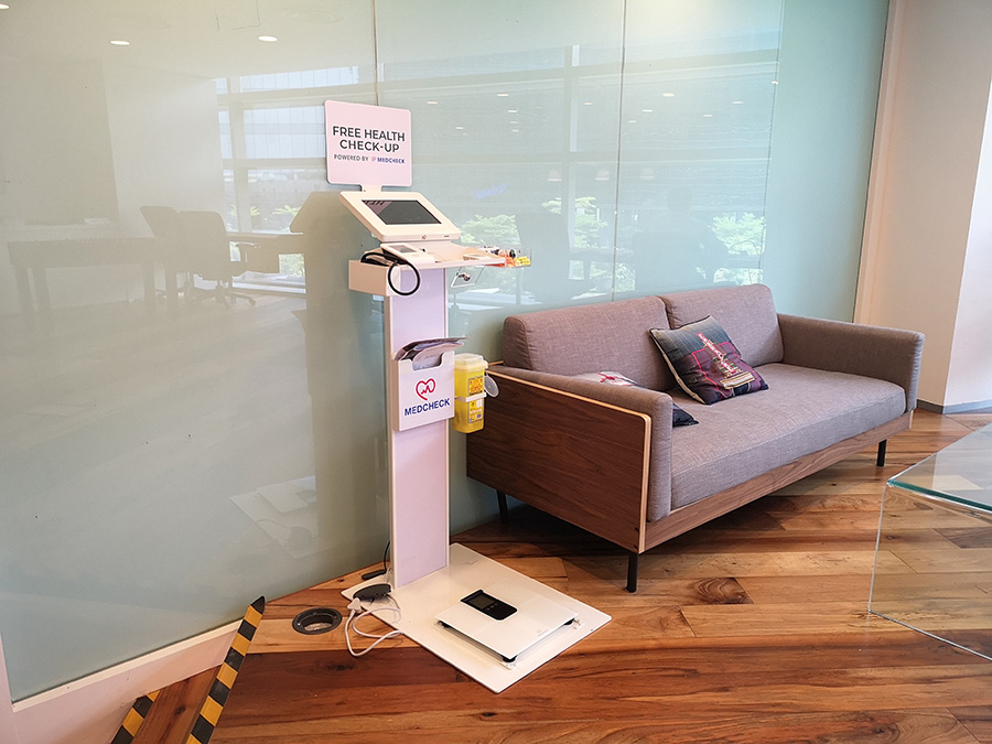 MedCheck Telehealth Kiosk at a Smart GP Clinic