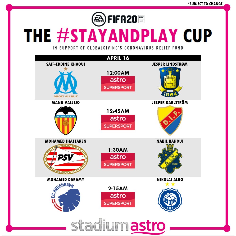 #StayandPlay Cup