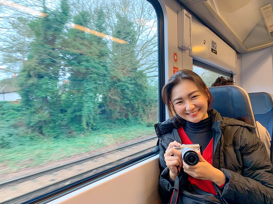 Han Yun in Dover with the Canon EOS M200