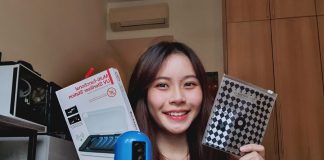 Clarissa with Travelmall hygiene products