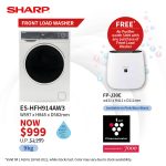 Sharp A4 Front Load Washer 1200X1200Ppx N12