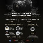 GFX50S II Pre Order Promotion (3 to 19 Sept)