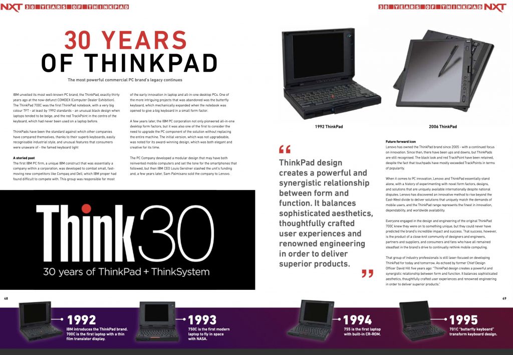 ThinkPad 30th Anniversary Special Edition - NXT
