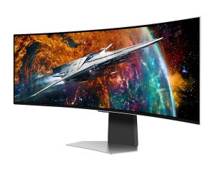 Samsung's Odyssey OLED G9 Gaming Monitor: AI Upscaling, DQHD Resolution