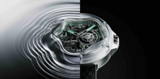 Hublot and Daniel Arsham Unveil the MP-17 Meca-10 Arsham Splash Titanium Sapphire