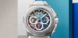 ZENITH DEFY Extreme Chroma Showcases 1/100th-Second Precision in a Mechanical Rainbow