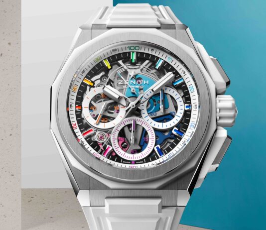 ZENITH DEFY Extreme Chroma Showcases 1/100th-Second Precision in a Mechanical Rainbow
