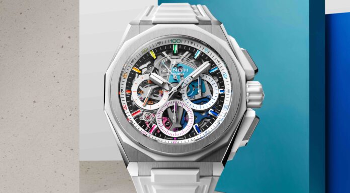 ZENITH DEFY Extreme Chroma Showcases 1/100th-Second Precision in a Mechanical Rainbow