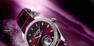 Glamour in Every Moment: Glashütte Original Unveils the Serenade Luna in Purple Velvet