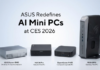Small Size, Massive Power: ASUS Reinvents Mini PCs for the AI Era at CES 2026