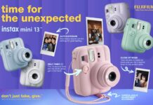 FUJIFILM Expands instax Lineup with mini 13 Combo Kit and WIDE 400 in Jet Black