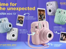 FUJIFILM Expands instax Lineup with mini 13 Combo Kit and WIDE 400 in Jet Black