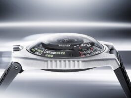 URWERK Unveils the UR-100V ‘LightSpeed’ Ceramic: When Time Flies at the Speed of Light