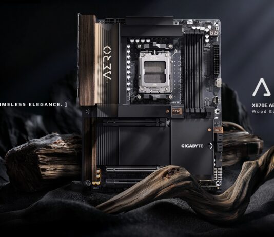 GIGABYTE X870E AERO X3D DARK WOOD Redefines the Motherboard as a Design Statement