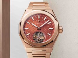 ZENITH Unveils the DEFY Skyline Tourbillon in Full Rose Gold
