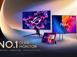 ASUS Becomes the World’s No.1 OLED Monitor Brand With 21.6% Global Market Share