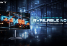 GIGABYTE Launches MO32U24 32-inch 240Hz QD-OLED 4K Gaming Monitor