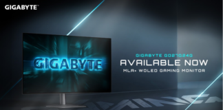 GIGABYTE Launches 27-inch QHD 240Hz WOLED Gaming Monitor for Competitive Gamers
