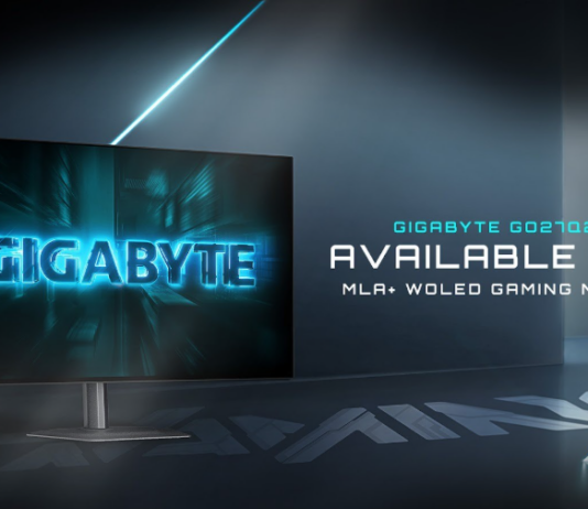 GIGABYTE Launches 27-inch QHD 240Hz WOLED Gaming Monitor for Competitive Gamers